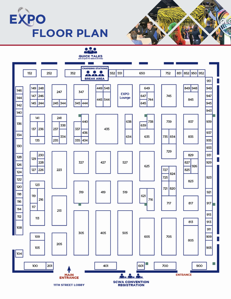 EXPO Floor Guide Southwest Car Wash Association